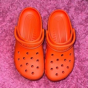 Dark Orange Crocs